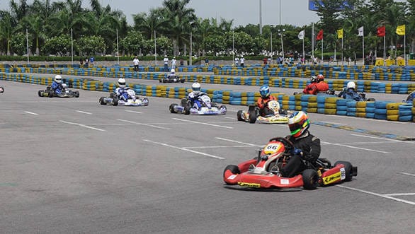 Vishnu Prasad of Meco Racing took four wins of four races