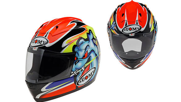 The Suomy Trek Dog helmet