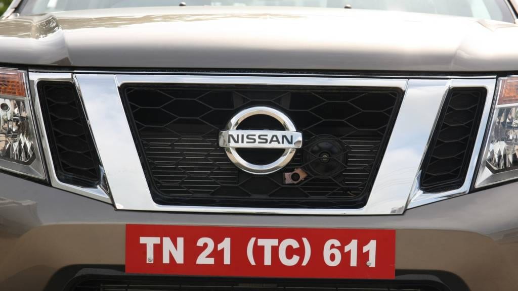 The front is what sees the most change with a completely new face that's very in line with Nissan's family look
