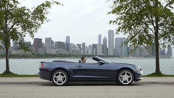 The Camaro gets its power from a 6.2-litre V8 engine which comes with a 6-speed manual or an automatic transmission