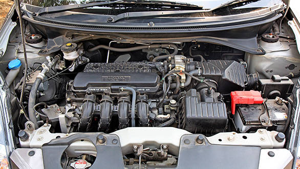 The Brio uses a four cylinder layout and makes more power and torque than the Micra