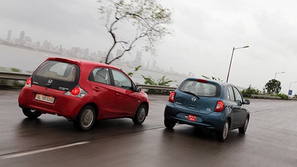 The Brio is more involving to drive than the Micra
