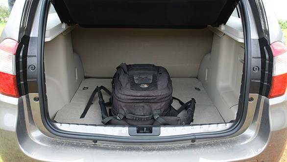 The boot space is good and can swallow most holiday luggage