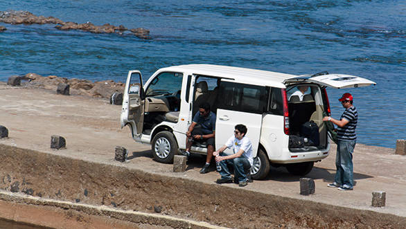 The materials are the best from among Tata's small-car parts bin with the interiors swathed in beige