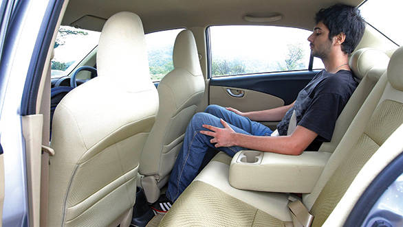 Rear passenger room is  very impressive thanks to the scooped out back on the front seats and extended wheelbase