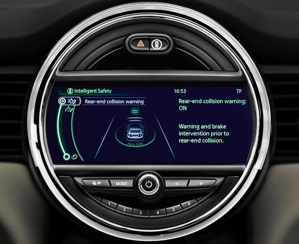 Mini central information display