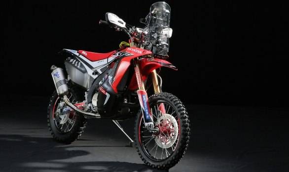 2014 Dakar: Honda unveils the new CRF450 Rally 081013-1-honrace-a