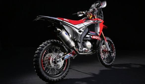 2014 Dakar: Honda unveils the new CRF450 Rally 081013-1-honrace-b