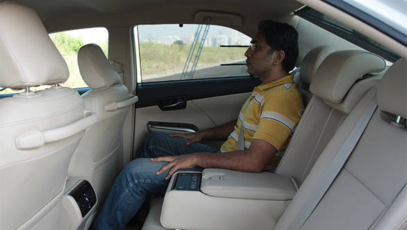 The Hybrid has comfortable seats and great straight line stability