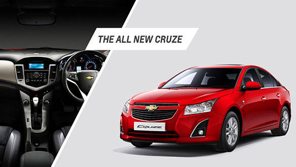 The 2013 Chevrolet Cruze comes with new bumpers and alloy wheels