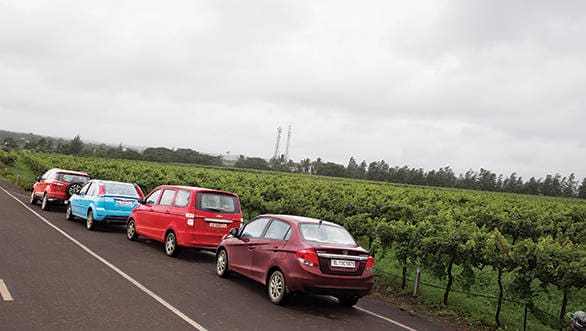 We drove down to Kolkata from Mumbai covering five states