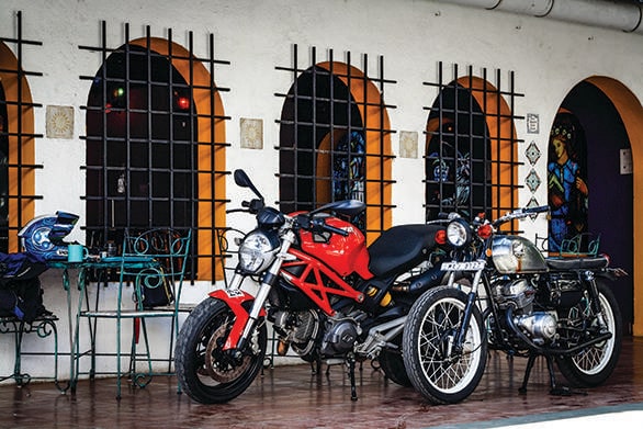 Living with the Superbike: Ducati Monster 795 in India Admiring