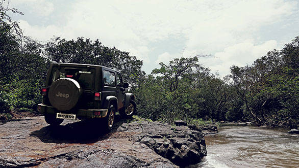 Sights like this will be a regular on the Jeep Wrangler Sport