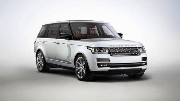 The Range Rover Long Wheelbase (LWB) model