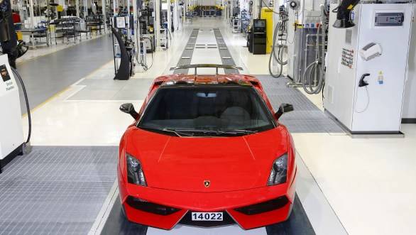 With a total of 14,022 units the Gallardo is the most-built Lamborghini