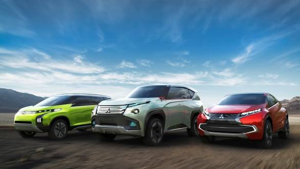 The Concept GCPHEV, Concept XR-PHEV and the Concept AR were unveiled at the Tokyo Motor Show