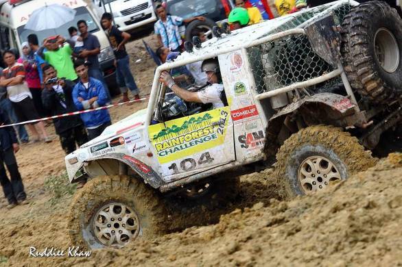 A scene from Rainforest Challenge 2013