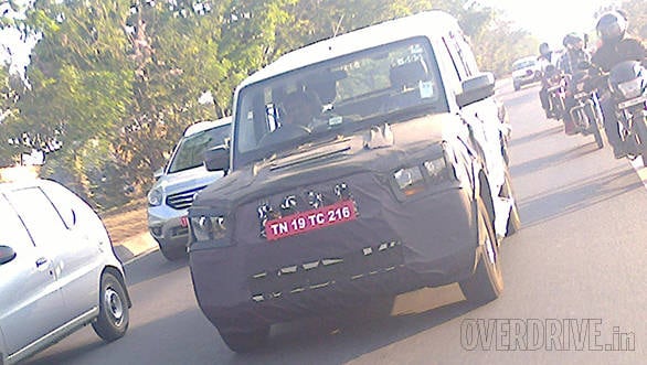 Mahindra Scorpio facelift