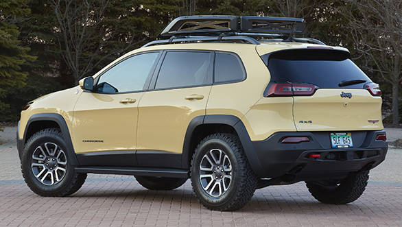 Jeep Cherokee Adventurer is one of six concept vehicles develope