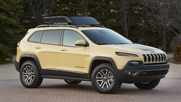 Jeep Cherokee Adventurer is one of six concept vehicles develope