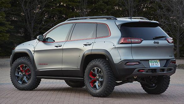 Jeep Cherokee Dakar is one of six concept vehicles developed by