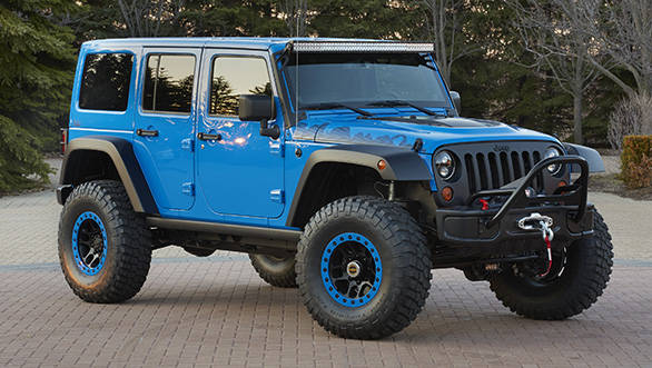 Jeep Wrangler Maximum Performance is one of six concept vehicles