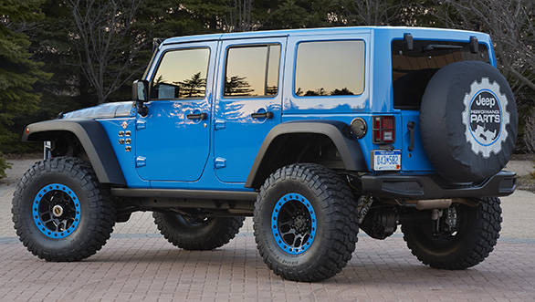Jeep Wrangler Maximum Performance is one of six concept vehicles