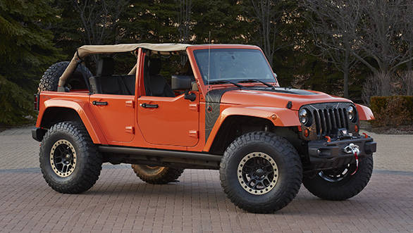 Jeep Wrangler MOJO is one of the six concept vehicles developed