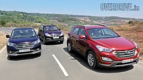 Santa Fe vs Rexton vs CR-V (17)