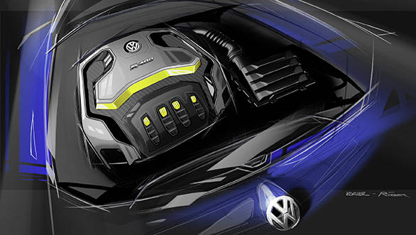 Volkswagen Golf R400 engine