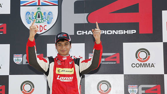 British Formula 4: Arjun Maini takes maiden win at Snetterton Arjun-Maini