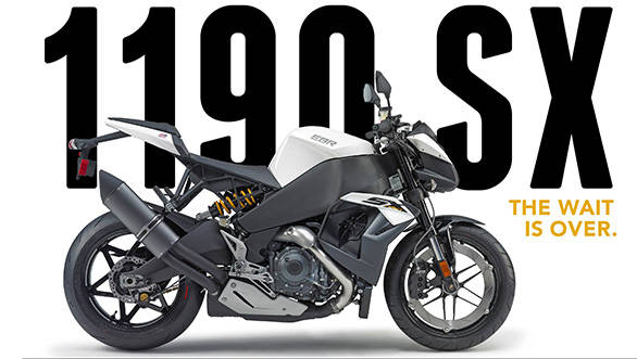 EBR 1190SX is a naked 1190RX EBR-1190SX