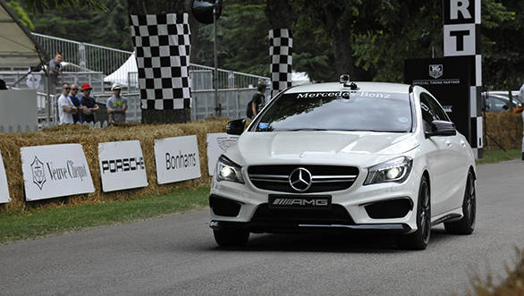 2014 Mercedes-Benz CLA 45 AMG to be launched in India on July 22 Mercedes CLA-45 AMG