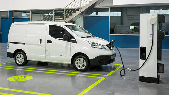 Nissan launches the electric version of its NV200 in Europe Nissan e-NV200