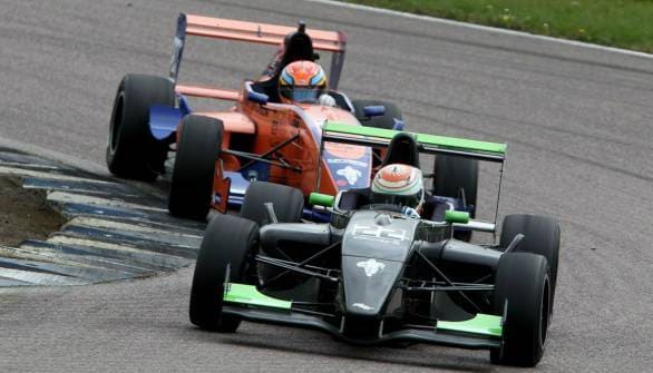 Tarun Reddy takes maiden podium in Protyre Formula Renault championship Tarun_Donington