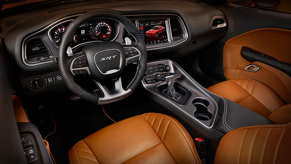 2015 Dodge Challenger SRT Hellcat launched 2015-Dodge-Hellcat-interiors