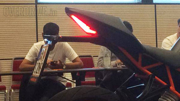 KTM says the rear seat is pretty resistant to wear, tear and damage