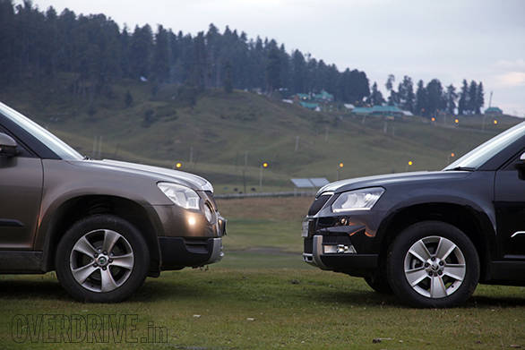 The outgoing Yeti's circular fog lamps mimicked 4x4 style spot lamps and were placed close to the headlamps, in the new model the lamp moves to the conventional position like in all other cars