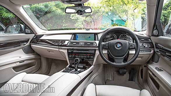 BMW ActiveHybrid 7L interior