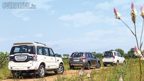 Mahindra Scorpio comparo