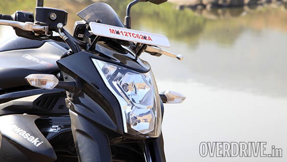 Change that headlamp and we think you'll end up with a much better looking motorcycle