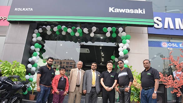 Kawasaki opens a new showroom in Kolkata Kawasaki Kolkata showroom_resized