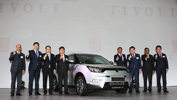 Ssangyong launches the Tivoli compact SUV in South Korea SsangYongTivoli (1)