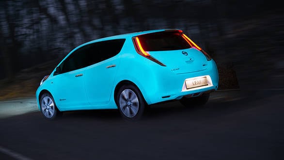 Nissan glow in the dark Leaf