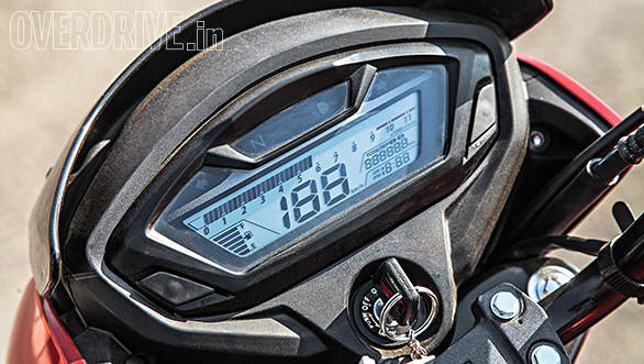 The compact digital meter similarly is good to look at