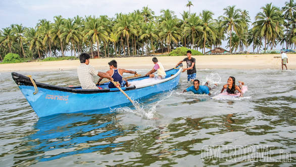 Surfing is all about enjoying life on the seashore