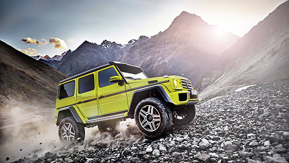 Mercedes-Benz G500 4x4Â² Showcar