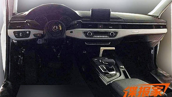 Audi A4 spied 1