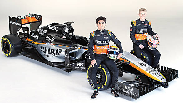 Motor Racing - Sahara Force India F1 Team Livery Reveal -  Mexico City, Mexico