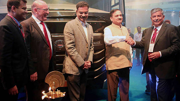 Busworld 2015: MG Group introduces the Mammoth coach in association with MAN trucks MAMMOTH